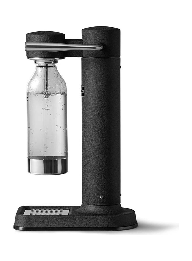 Carbonator/Sparkling Water Maker with Bottle Black