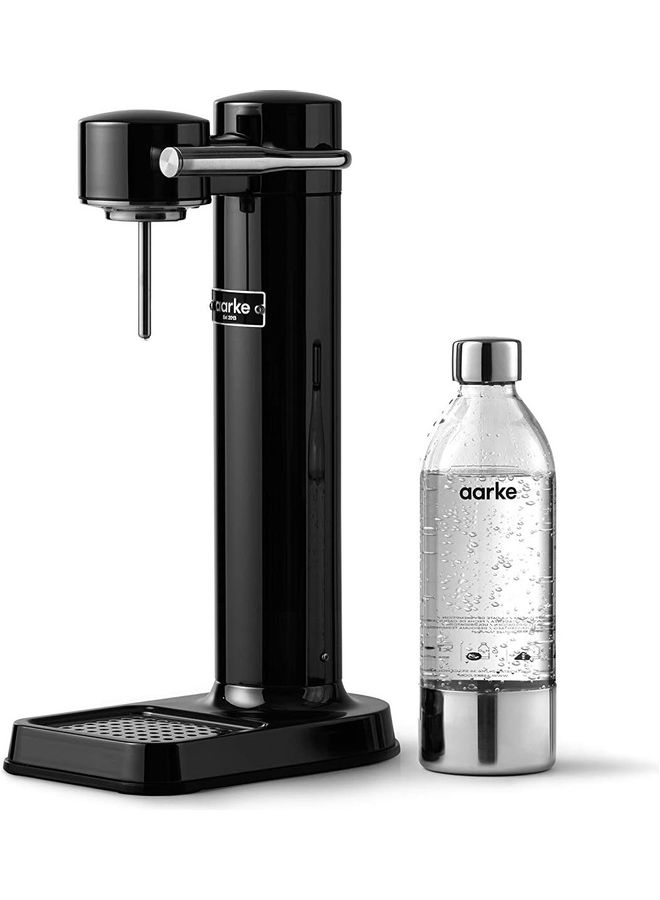 Carbonator/Sparkling Water Maker with Bottle Black