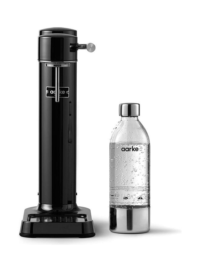 Carbonator/Sparkling Water Maker with Bottle Black