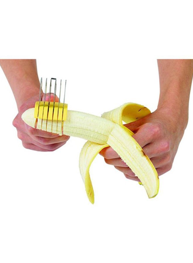 Bananza Banana Slicer Yellow/Silver 17.52x4.06x5.08cm