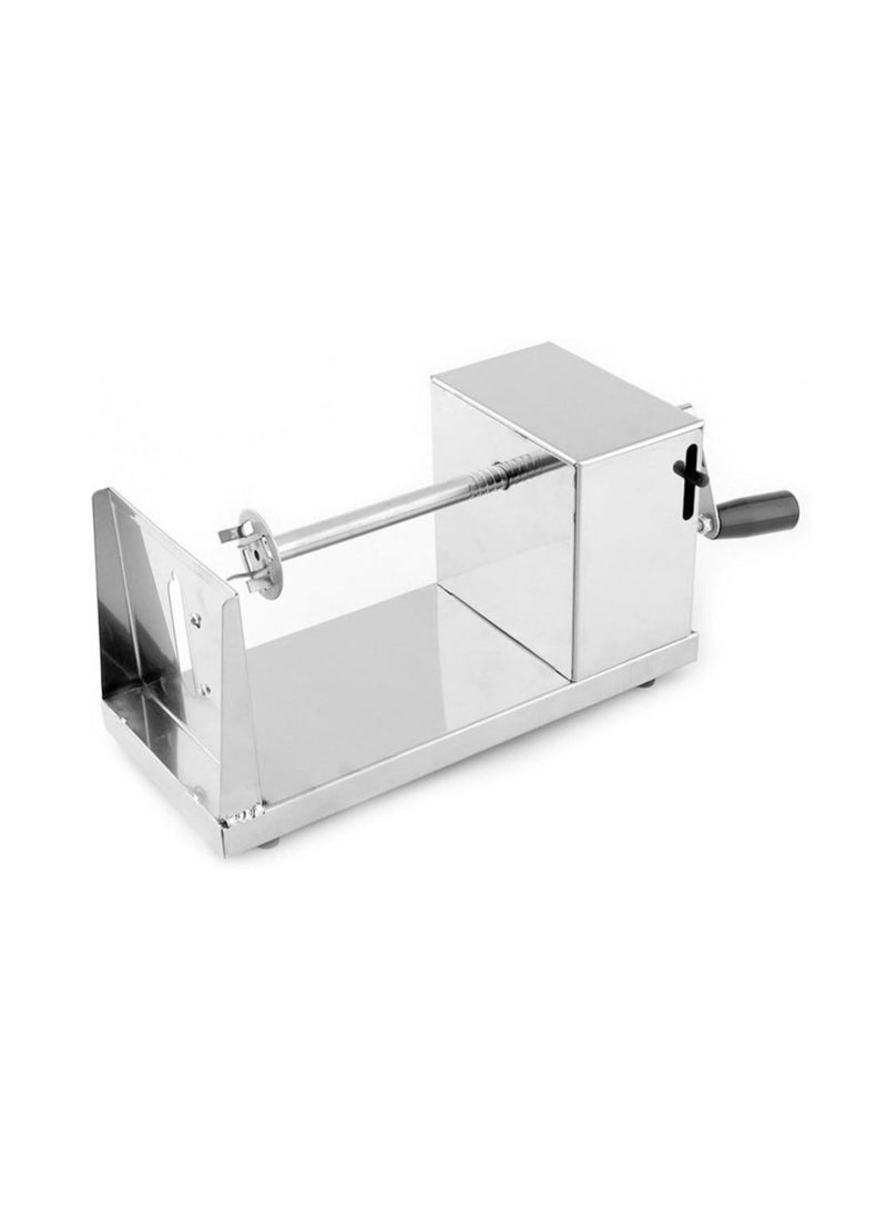 Manual Stainless Steel Twisted Potato Slicer Spiral Vegetable Cutter French Fry