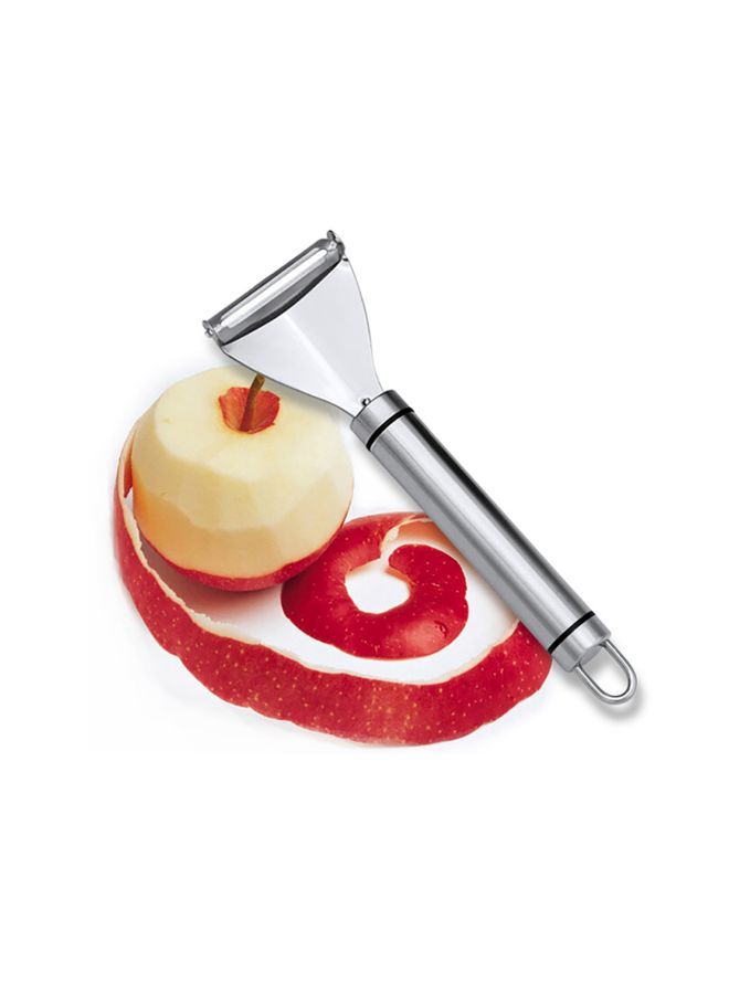 Stainless Steel Peeler Silver 17.5x5.5centimeter