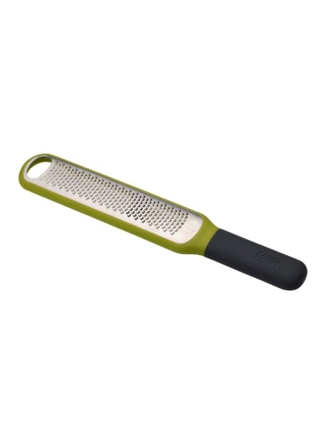 Handi Zester With Blade Wiper Silver/Black/Green 28x2x5cm