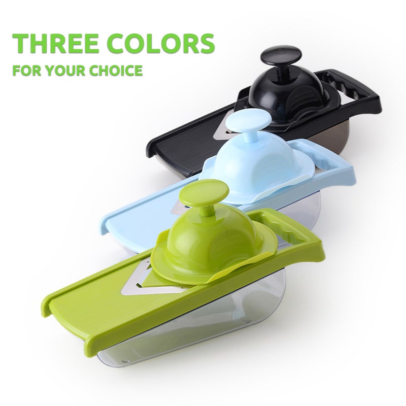 Multi Vegetable Manual Chopping Cutter Machine Green