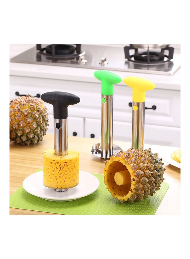 Corer Stainless Steel Pineapple Slicer Cutter Green