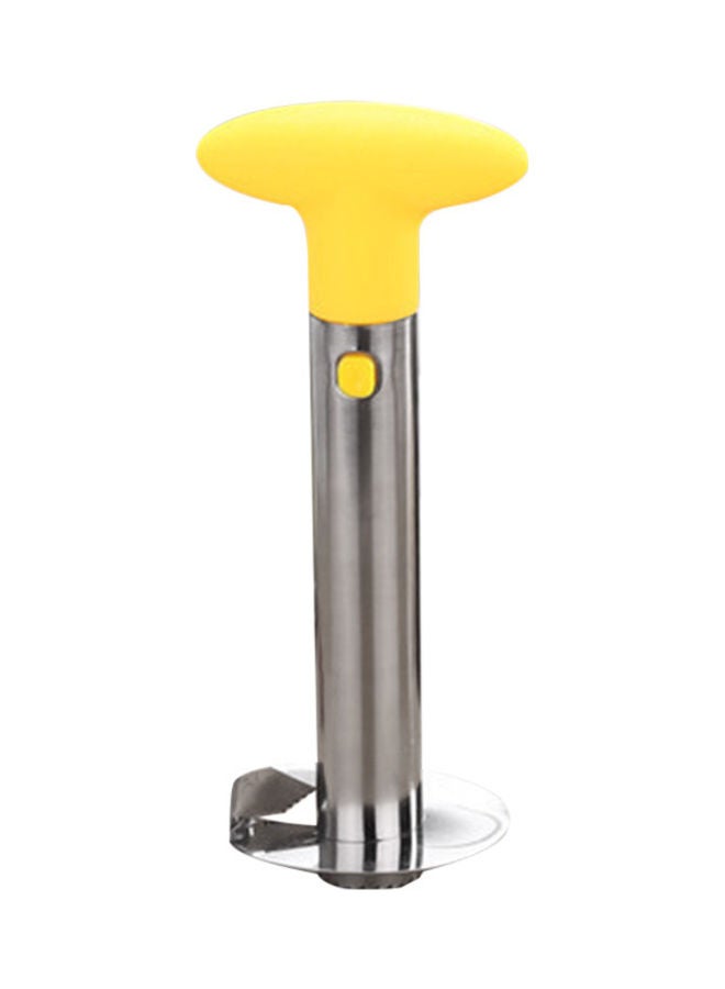 Corer Stainless Steel Pineapple Cutter Fruit Slicer Cutter Yellow