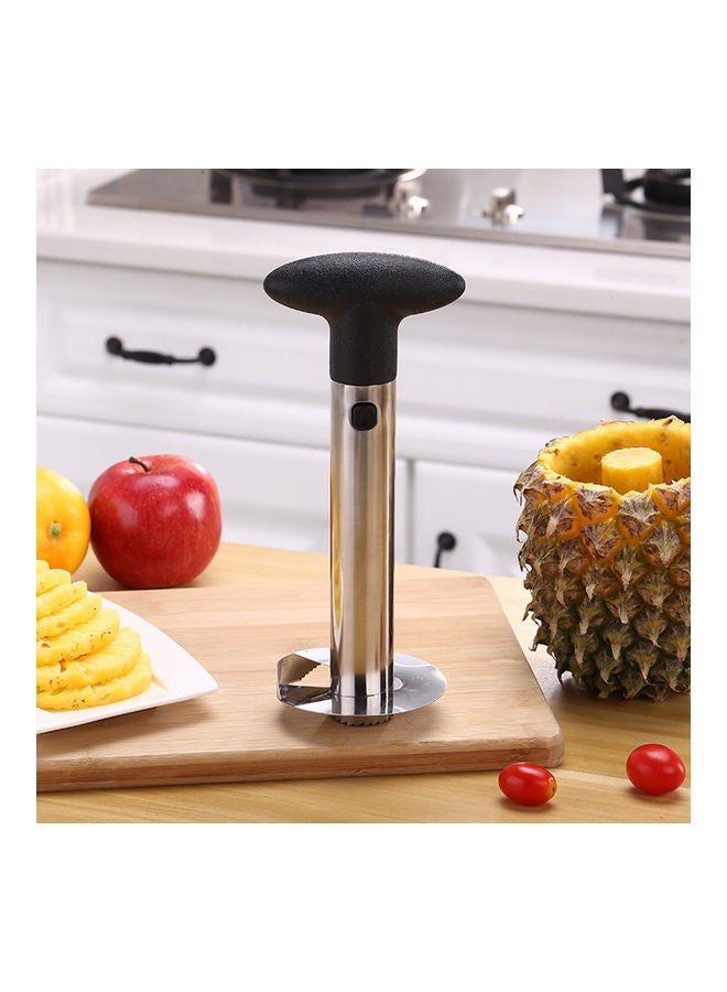 Corer Stainless Steel Pineapple Cutter Fruit Slicer Cutter Yellow