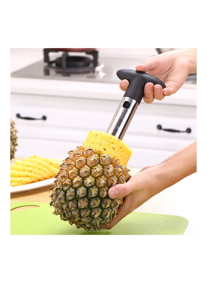 Pineapple Cutter Corer Black 24 x 10 x 10cm