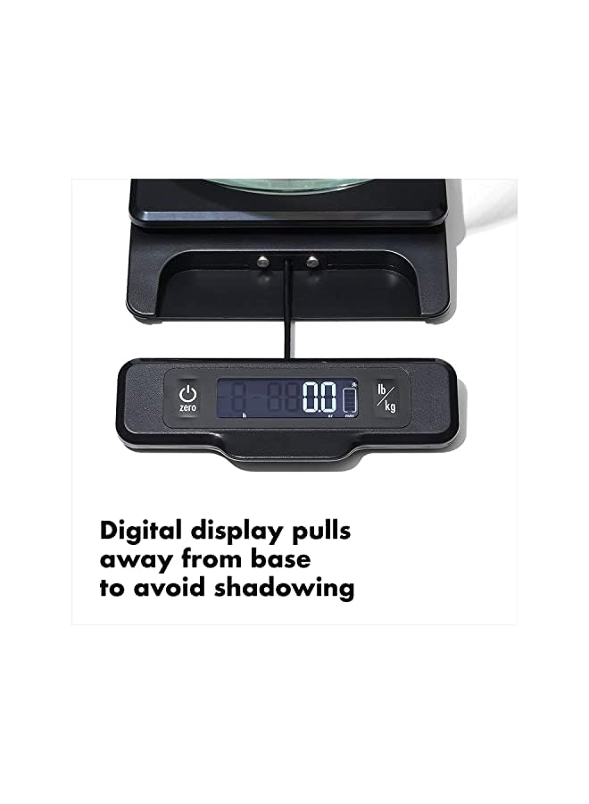 Good Grips 5-Lb Food Scale With Pull-Out Display