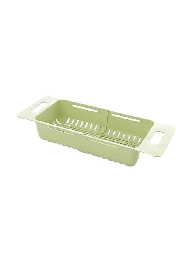 Stretchable Drain Basket Green