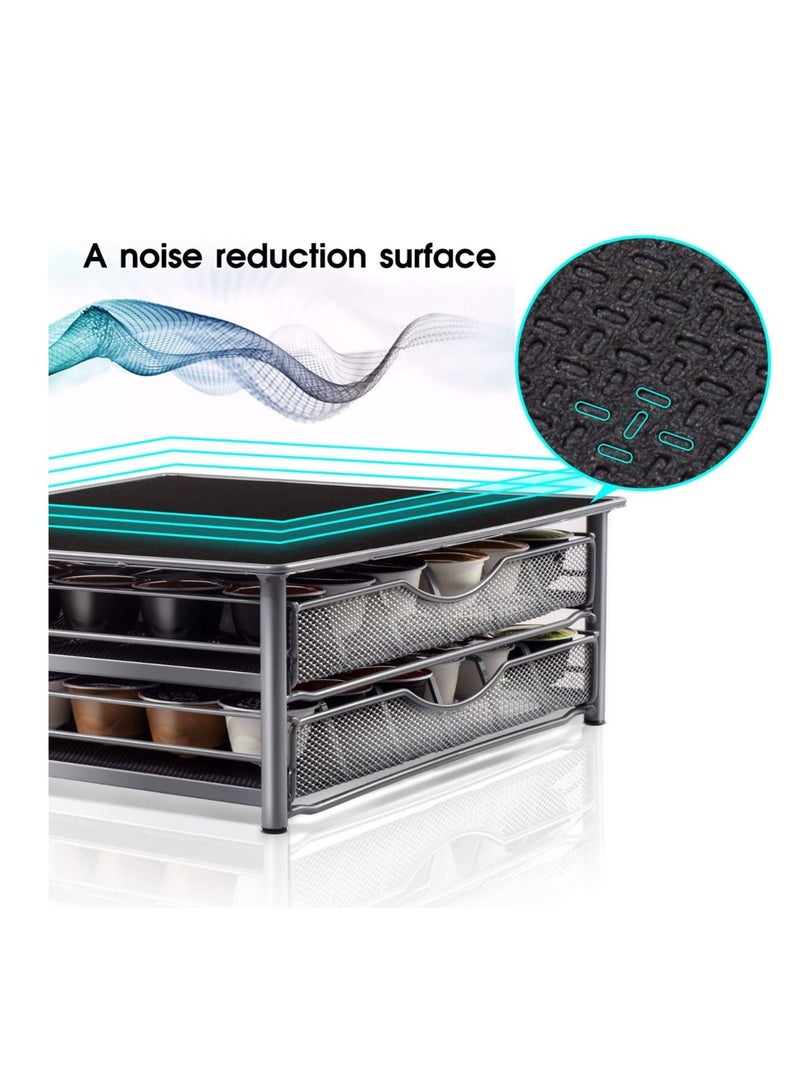 Double Layer Coffee Capsule Holder Drawer