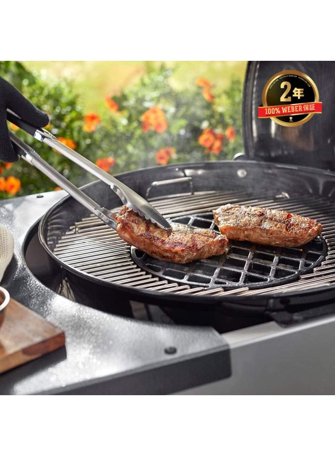 BBQ System Sear Grate Black 0.5x11.9x11.9inch