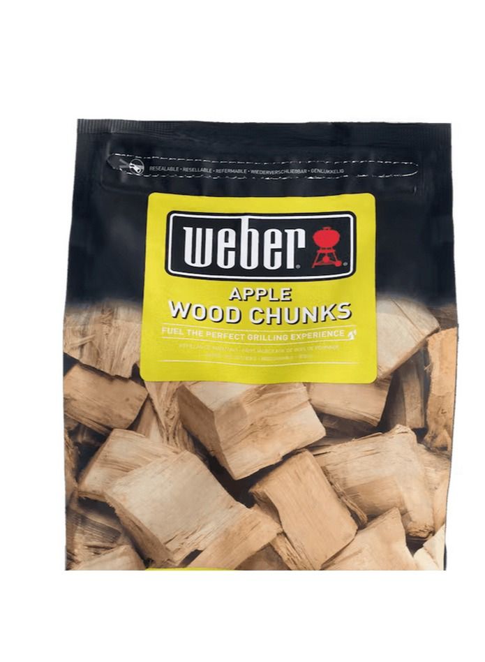 Smoking Apple Wood Chunks Bag 1.5Kg