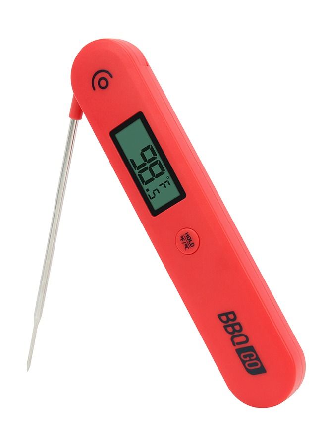 Digital Food Thermometer BG-HH1C Instant Read Cooking Cooking Thermometer with Foldable Probe and Large Screen for Meat Grill BBQ Milk