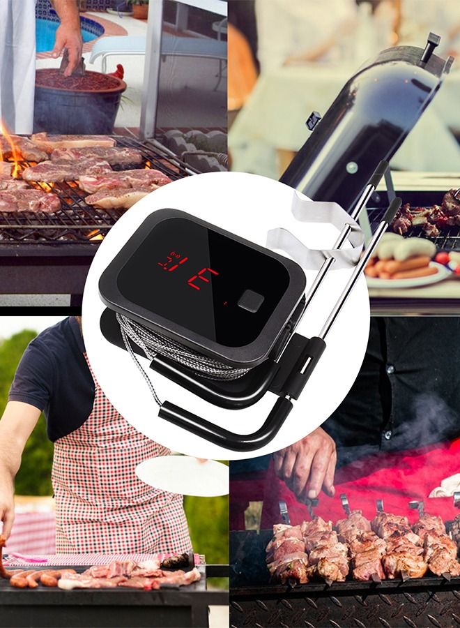 INKBIRD Meat Probe Thermometer IBT-2X BBQ Grill Bluetooth 50M Wireless Digital Food Thermometers for Barbeque Grilling Smoker Weber Oven