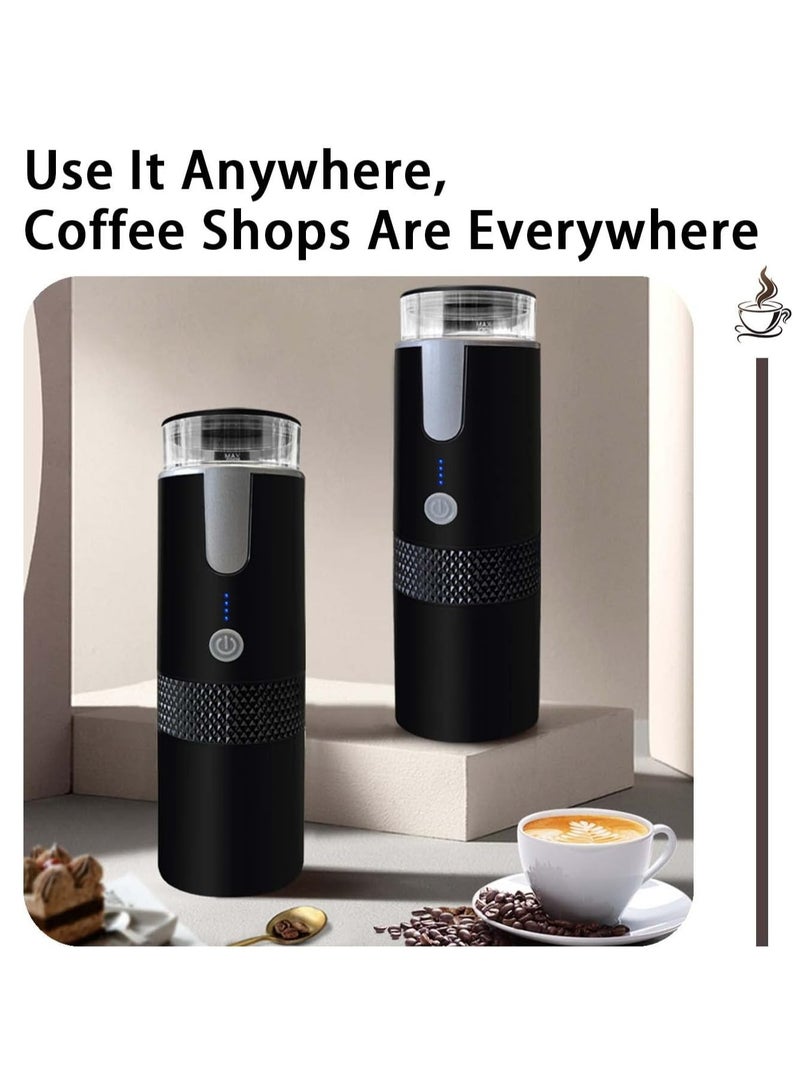 Portable Capsule Coffee Maker,Portable Espresso Maker,Capsule Coffee Machine for Office,Traveling,Backpacking Camping