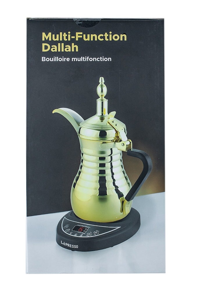 Electrical Arabic Coffee Maker 800W 0.75L - Golden