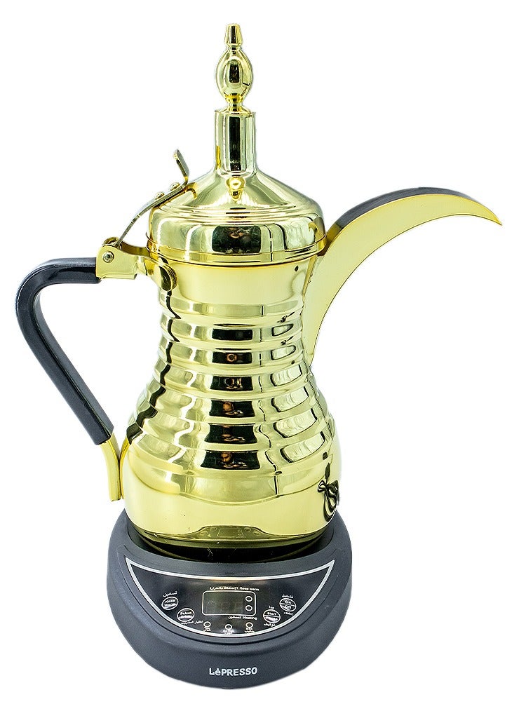 Electrical Arabic Coffee Maker 800W 0.75L - Golden