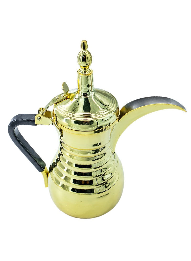 Electrical Arabic Coffee Maker 800W 0.75L - Golden