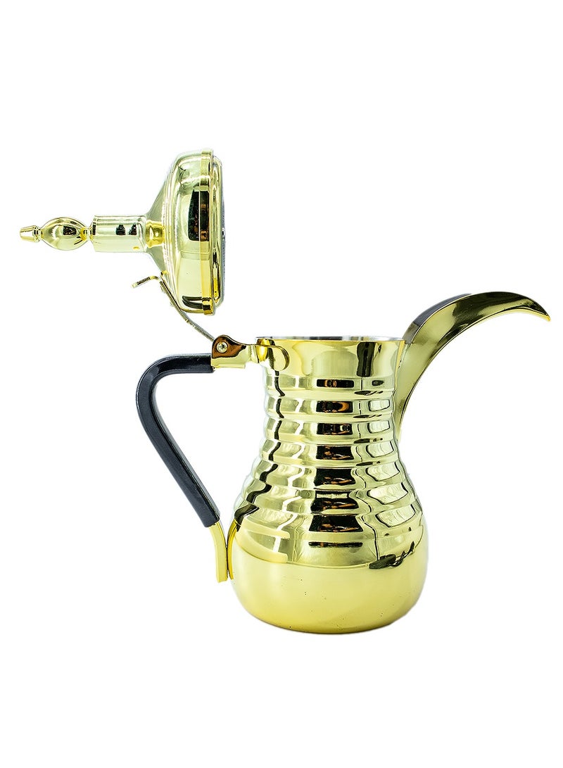 Electrical Arabic Coffee Maker 800W 0.75L - Golden