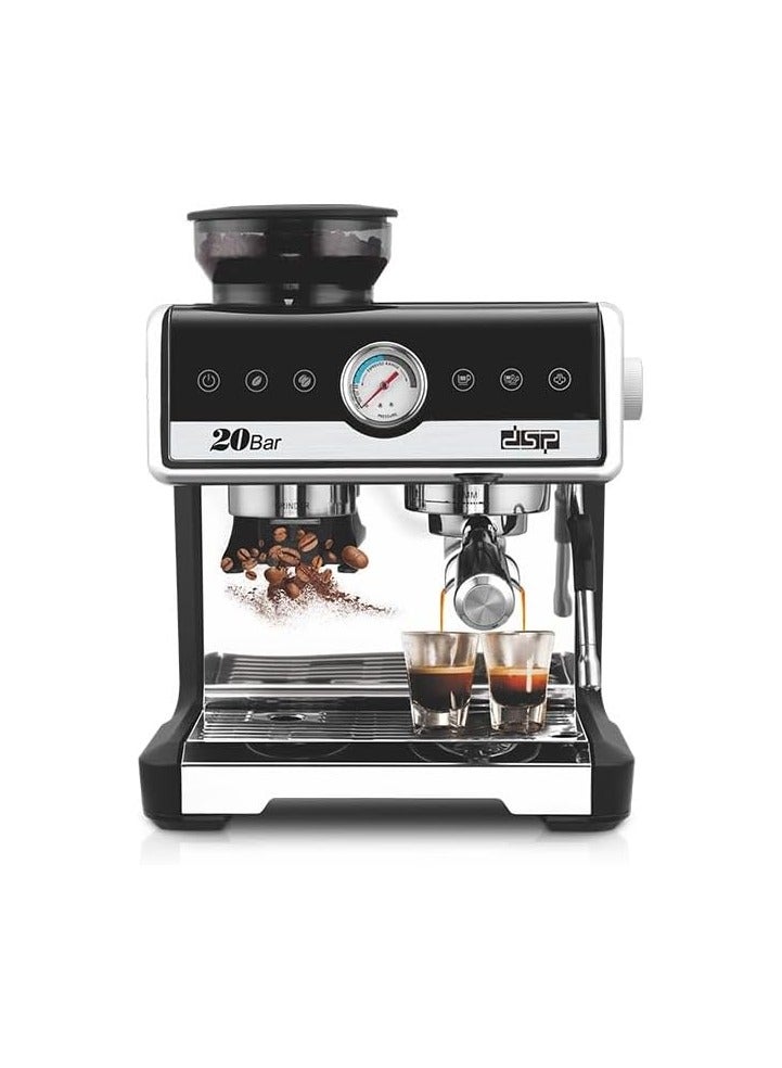 DSP 2in1 Espresso Coffee Maker 2.6L