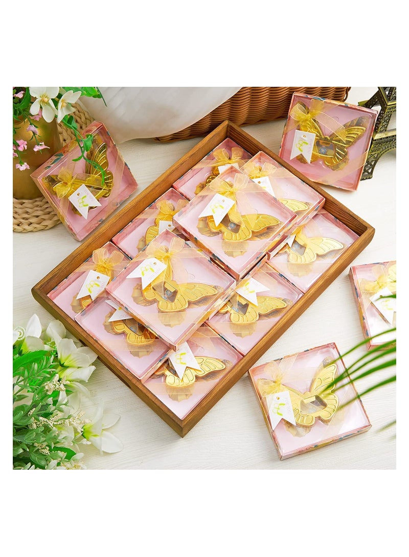 Butterfly Bottle Opener 5 Pcs Wedding Favors Party Favors with Exquisite Packaging Box Wedding Gifts For Guests Wedding Baby Shower Souvenirs Party Supplies Creative Wedding Gift