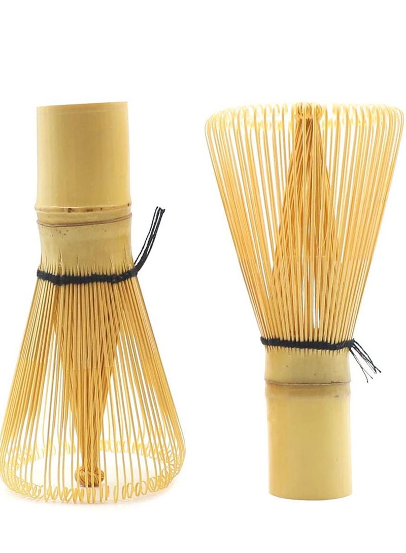 Matcha Tea Whisk Set,Hand-Washed Tea Brush,Matcha Bamboo Whisk Tools,Tea Tools Fringe Kitchen Matcha Bamboo Brush