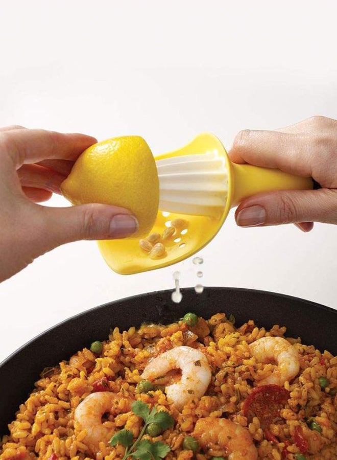 Catcher Citrus Reamer Yellow/White 8.7x16.6x6.8cm