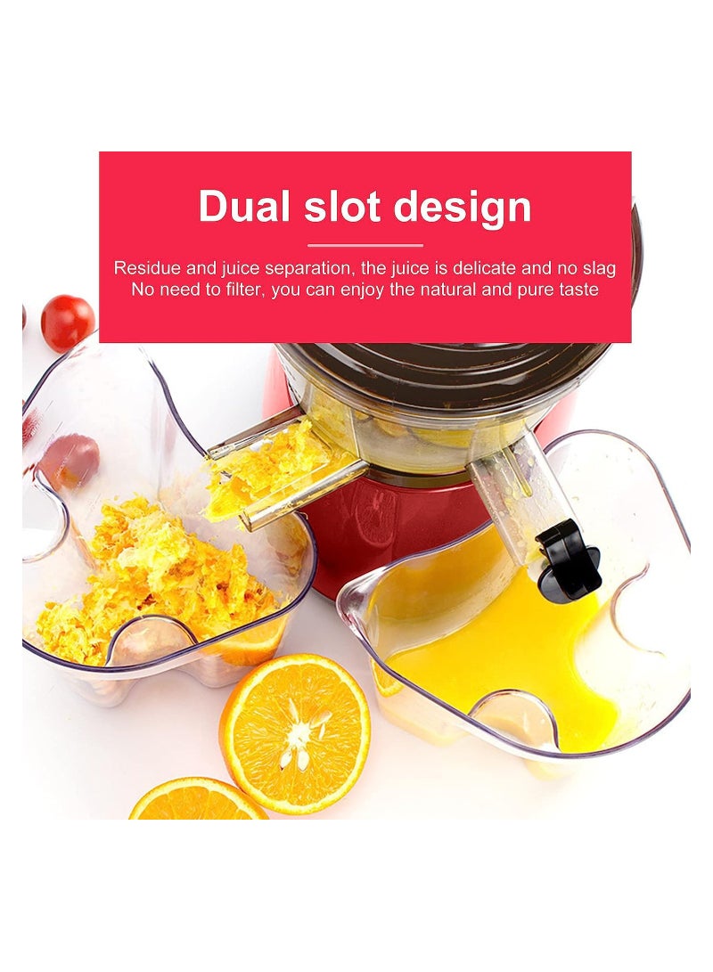 Slow juicer Juicer, slow juicer,cold press juicer easy to clean,juicer with high output,dried fruit pulp and opposite function