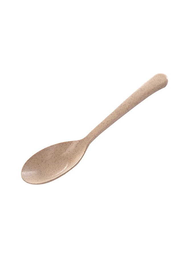 Portable Wheat Straw Spoon Brown