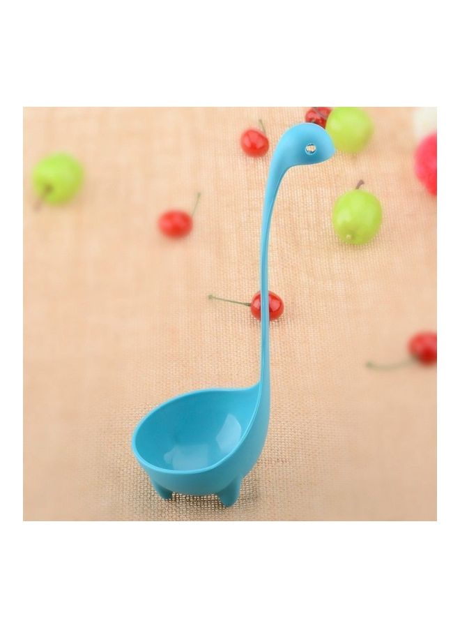 3-Piece Dinosaur Soup Spoon Set Blue/Green/Pink 24x8x6cm