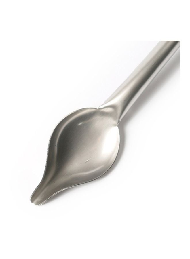 Pack Of 2 Stainless Steel Chocolate Coffee Spoon Set Silver 22x4x4cm