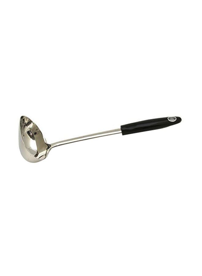 Stainless Steel Ladle Silver/Black 13inch