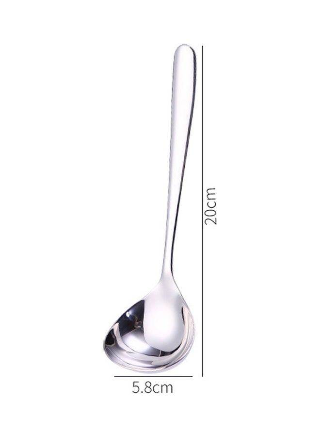 Stainless Steel Soup Spoon silver