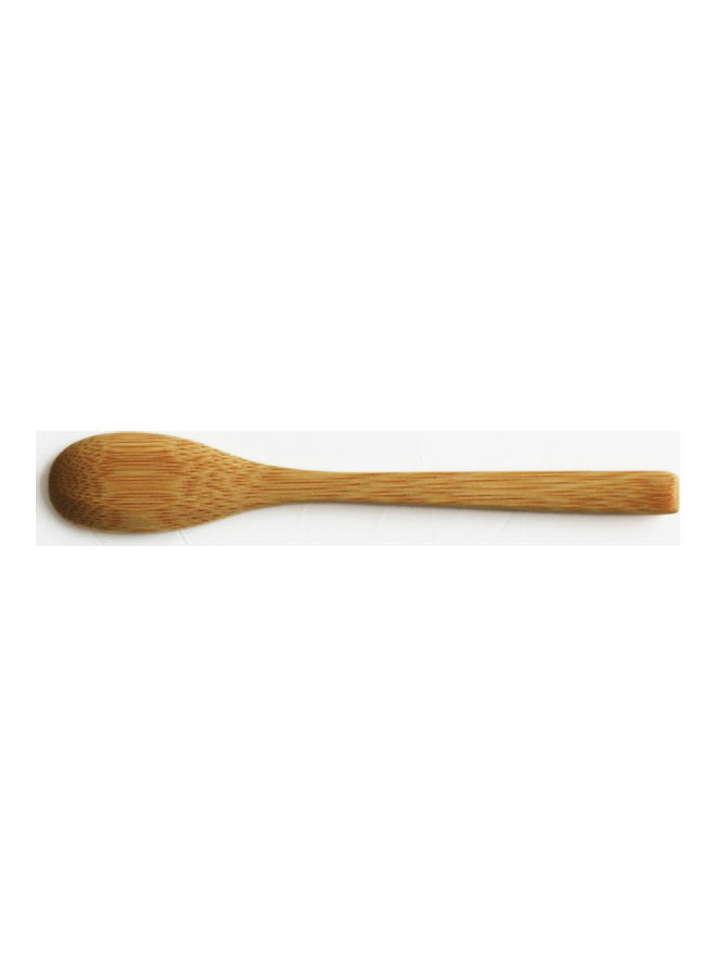 5-Piece Long Handle Bamboo Spoon Set Brown