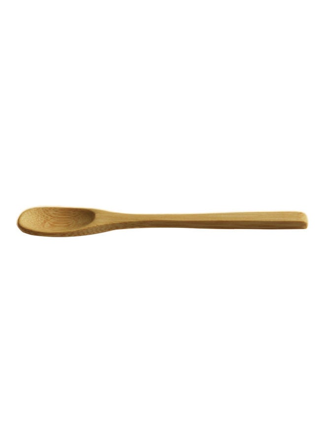 5-Piece Long Handle Bamboo Spoon Set Brown