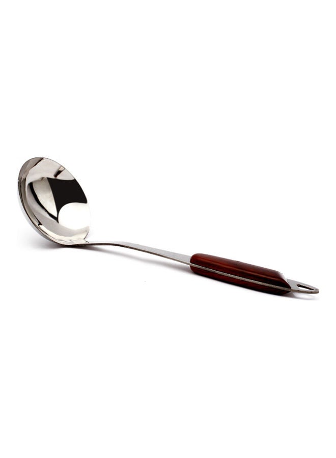 Stainless Steel Soup Spoon Silver/Brown