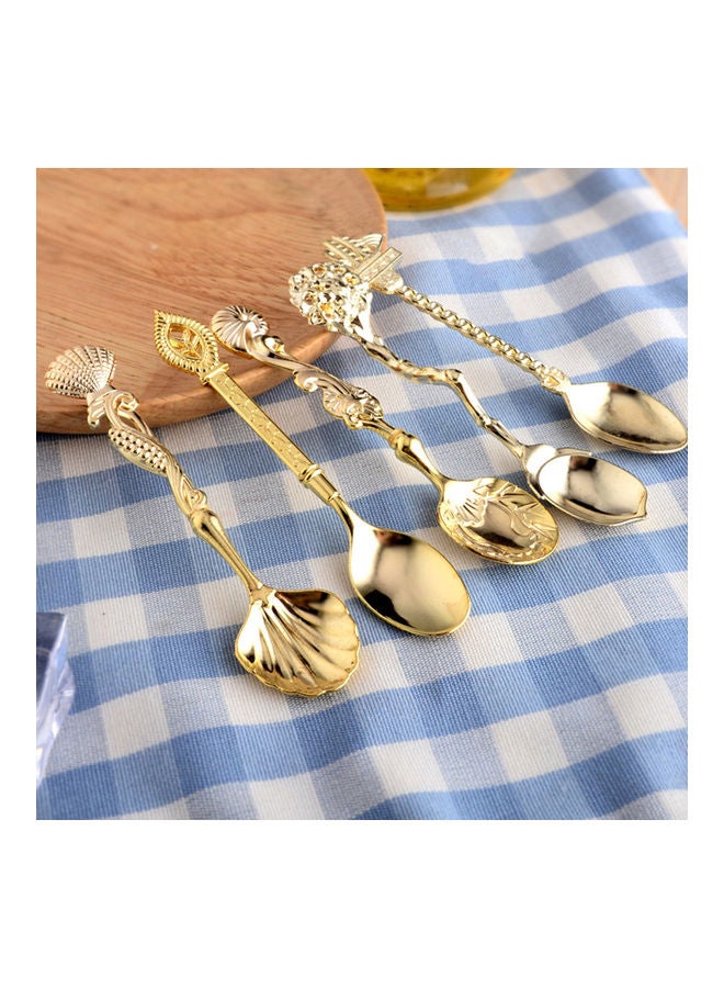 5-Piece Table Spoon Set Gold