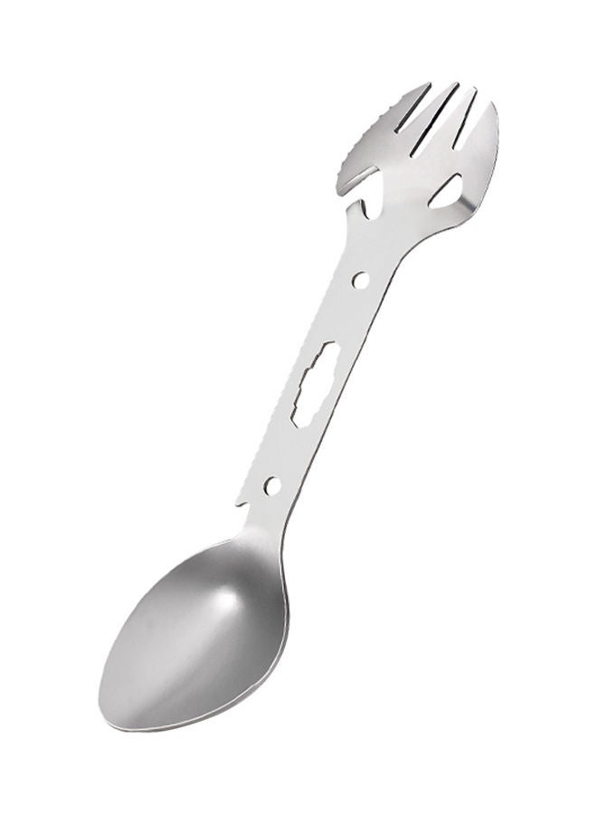 Stainless Steel Multi Functional Spoon Silver