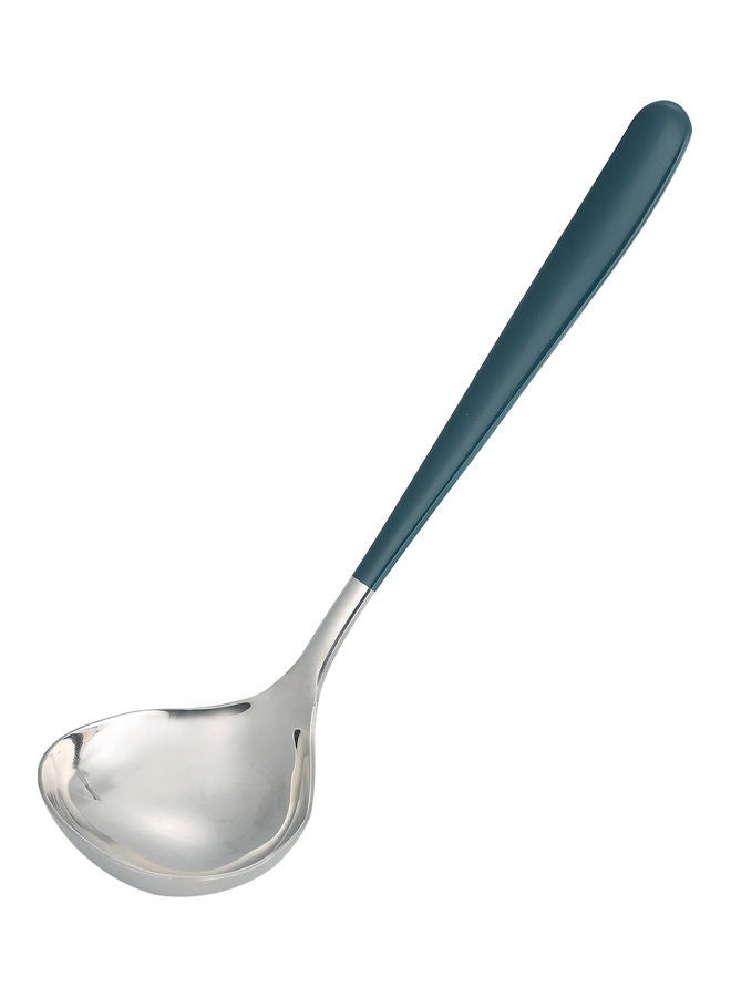 Stainless Steel Solid Spoon Green/Silver