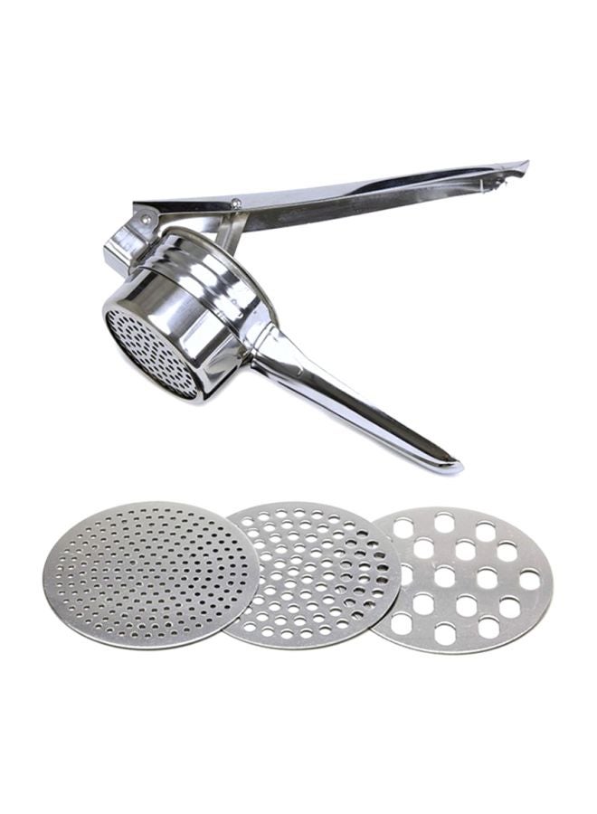 Stainless Steel Tomato Masher Silver