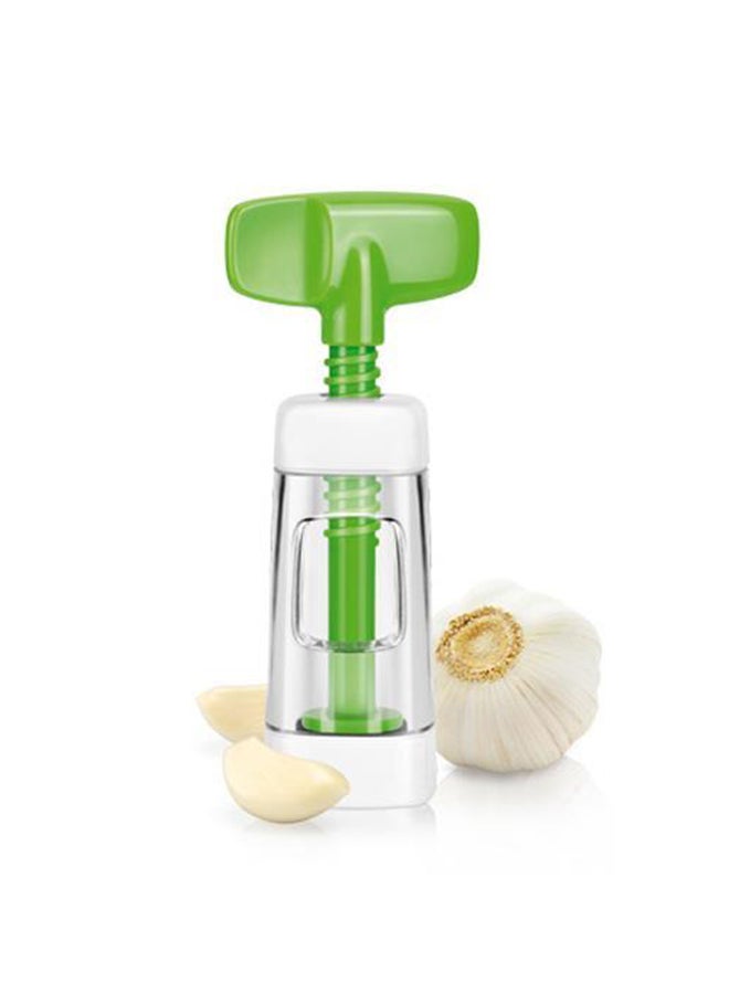 Handy Garlic Press White/Green 16x9x6cm