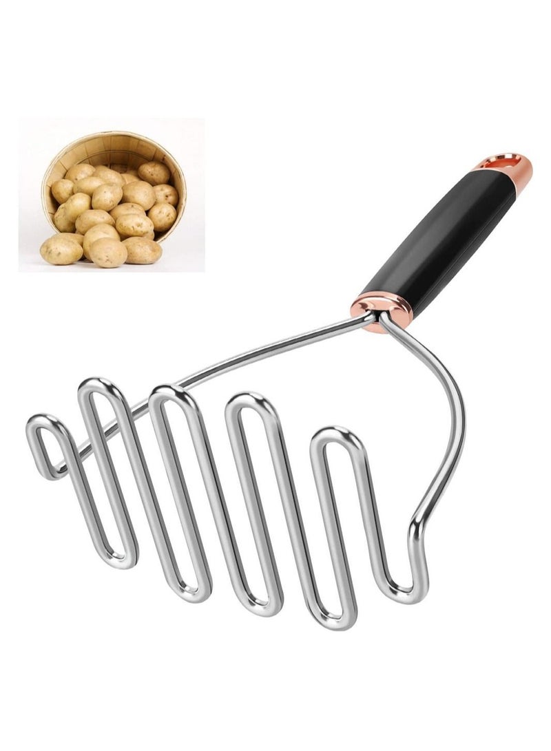 Potato Press Stainless Steel Masher, Avocado Kitchen Tool