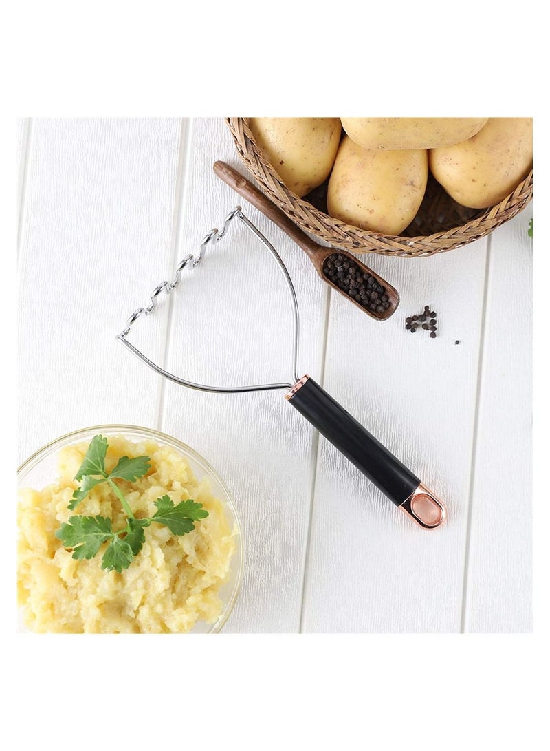 Potato Press Stainless Steel Masher, Avocado Kitchen Tool