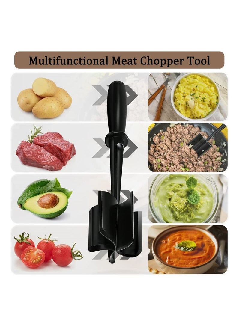 1 Piece Burger Chopper Meat Slicer and Rotary Peeler Set