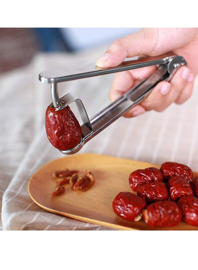 Seed Rmover, Fruit Olive Pitter Tool Handheld Kitchen Remover, Keep Complete Gadget Accessories Cherry Red Dates Rmover