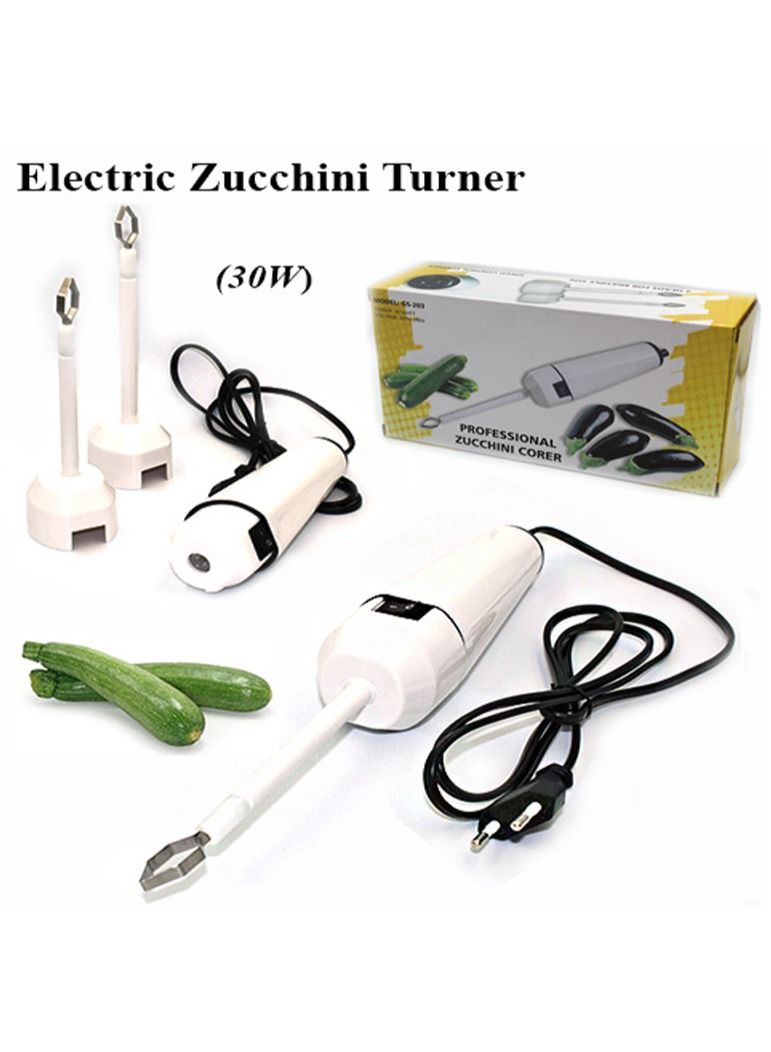 Vegetable Corer, Stainless Steel Fruit Corer Spiralizer, Zucchini Pumpkin Cucumber Corer, Vegetables Veggies Remover Tools Remove