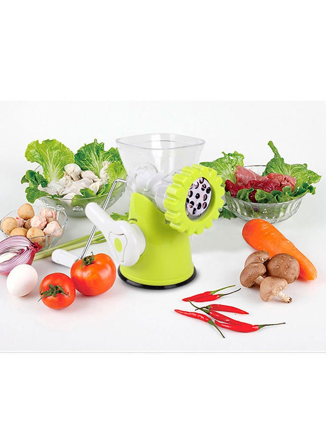 Meat And Multifunctional Grinder Green/Clear 36 x 9.5cm