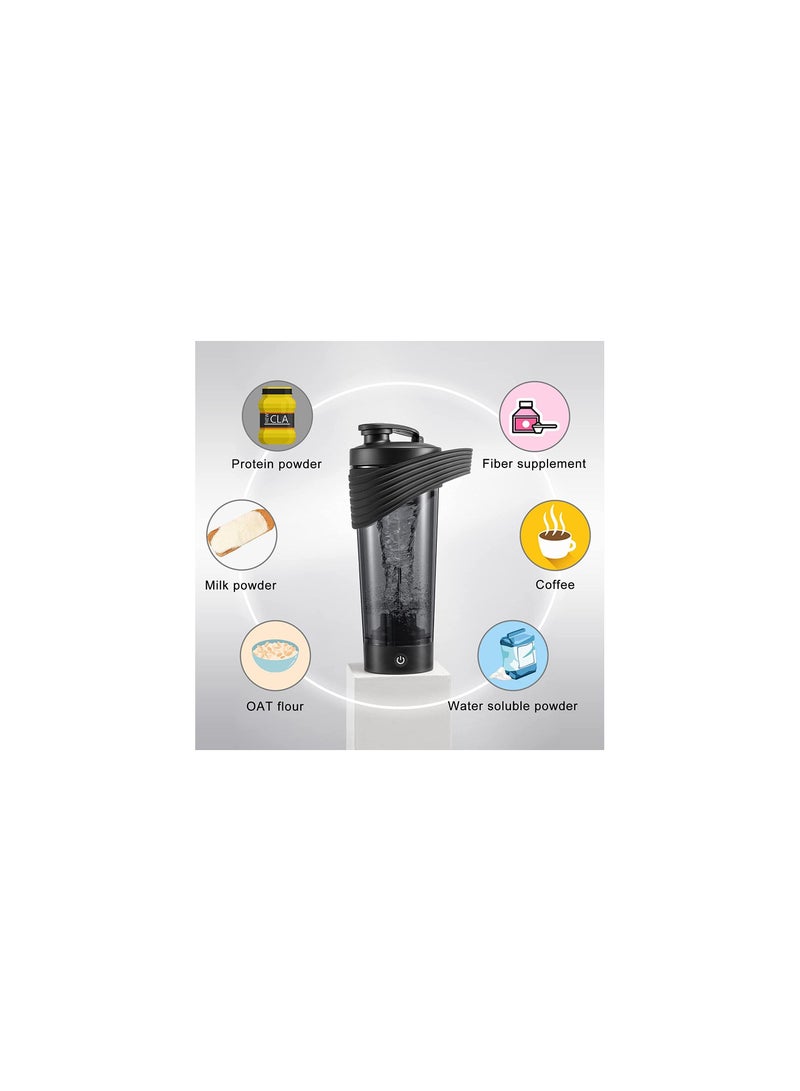 Electric Shaker Bottle (Pink and BLack Color)