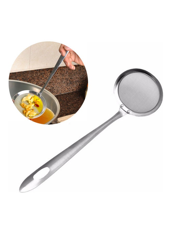 Stainless Steel Fat Skimmer Spoon Silver